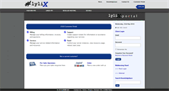 Desktop Screenshot of customer.lylix.net